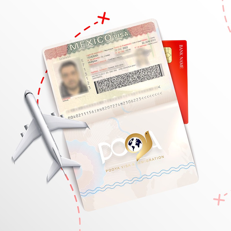 نمونه ویزا